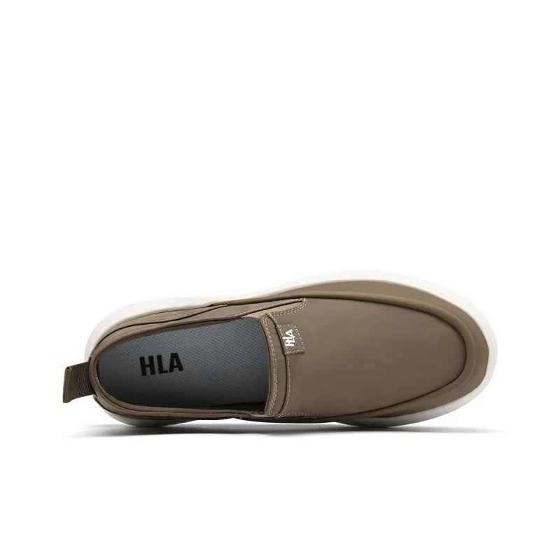 HLA Fashion Breathable Slip-on Men's Platform Slip-on Casual Shoes Men's-9