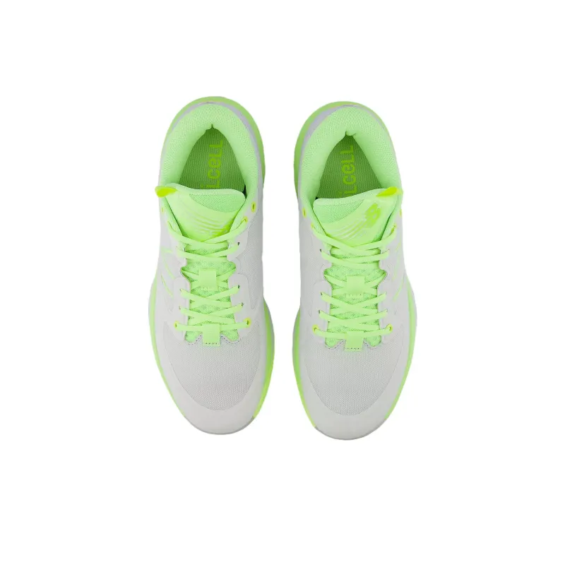 New Balance Hesi Anti Slip Wear Resistant Low Top Basketball Shoes Unisex Gray Green-3