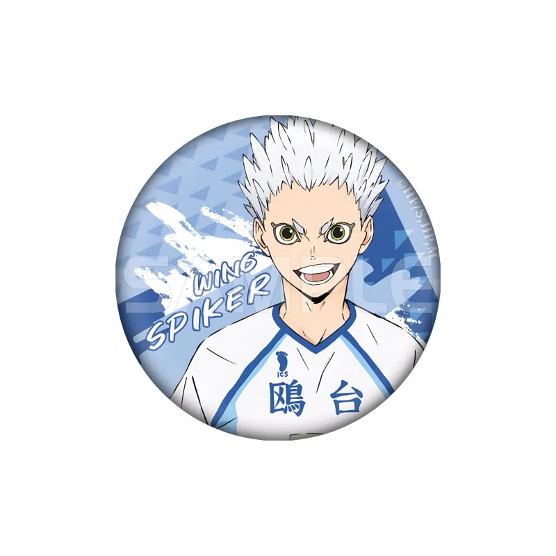 Xhdm Kotaro Bokuto Main Attacker Collection Zecai Earthy Niu Island Yu Li Badges-5