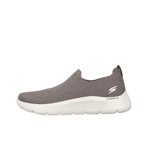 skechers pansive Go Walk Fle Anti Slip Wear Resistant Low Top Running Shoes Men's Gray