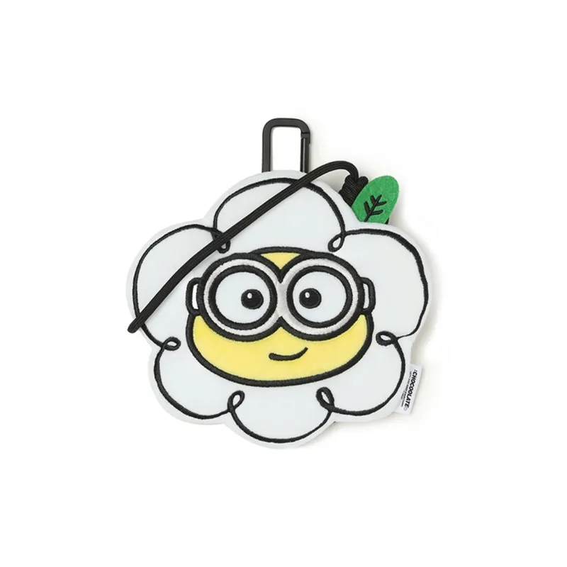  CHOCOOLATE Minions Collaboration Polyester Shoulder Bag, Crossbody Bag Unisex White-0
