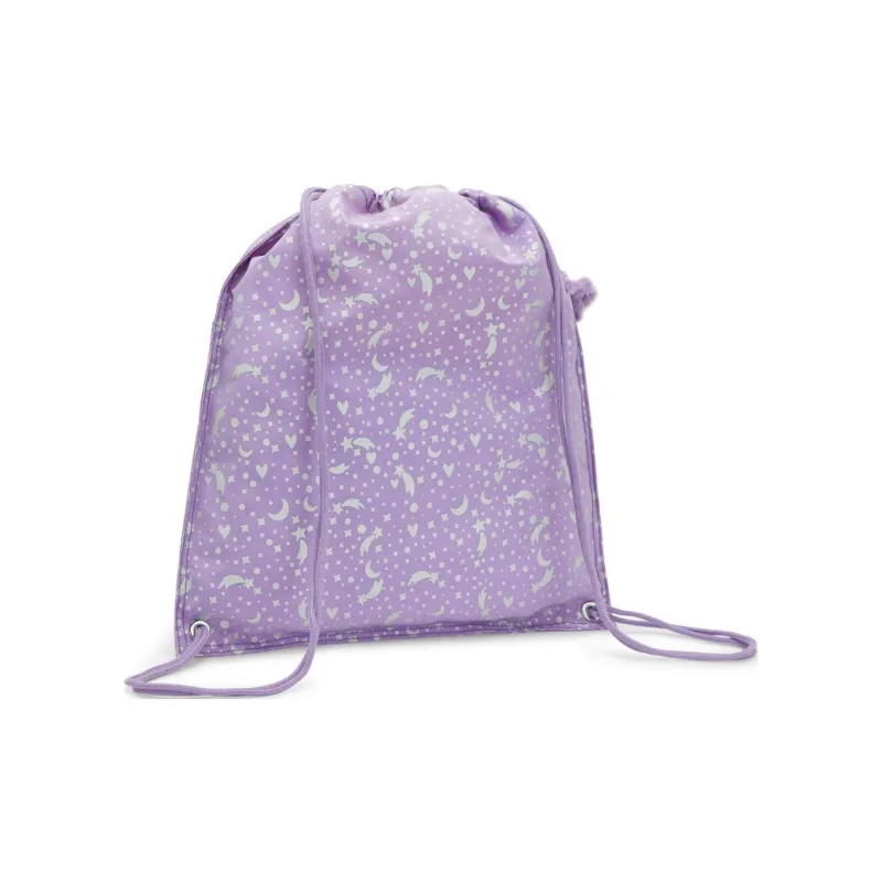 Kipling Polyamide Backpack Medium Size Women's Galaxy Metallic-2