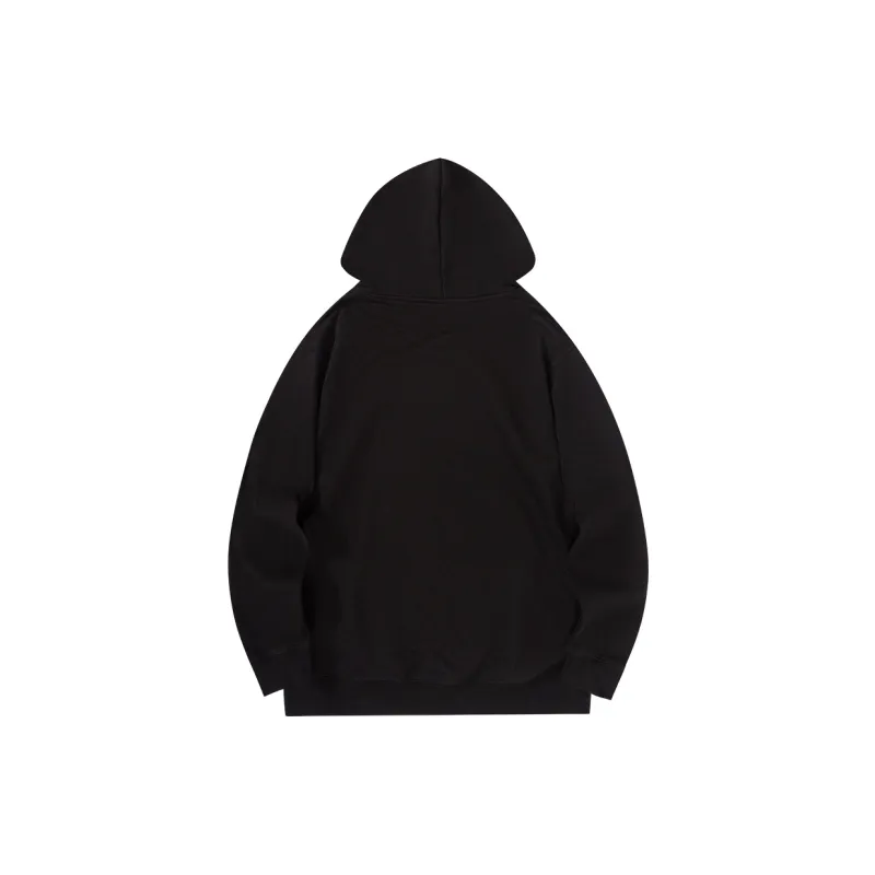 Suamoment Sweatshirt Spring Fall American Casual Loose Fit Hoodie Unisex-1