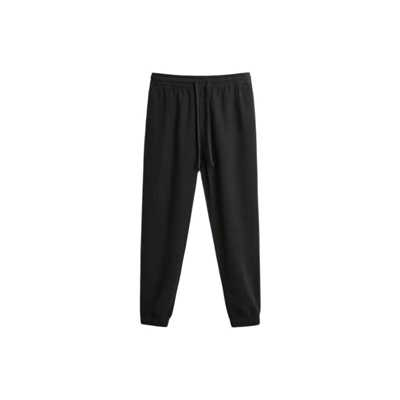 ZARA Casual Pants Men Black-1