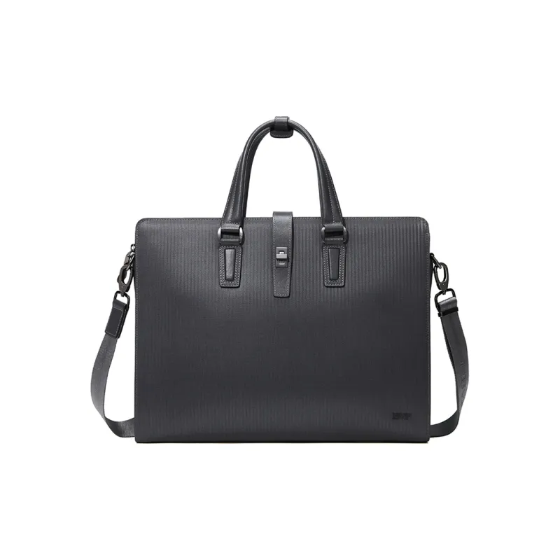BVP Cow Leather Business Handbag Niche Advanced Multi Functional Crossbody Bag Men's-1