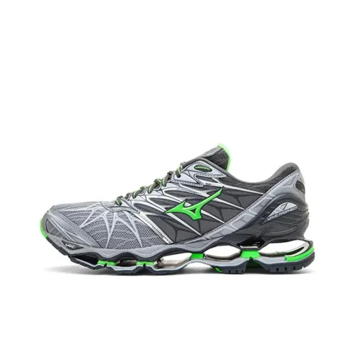 Mizuno Regata womens 7 'Dark Grey Neon Green'