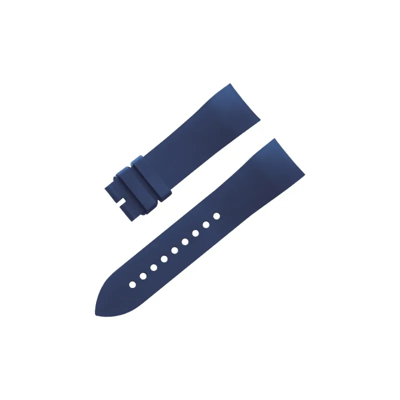 VAGENARI Fluoroelastomer Strap Compatible With Baopai Fifty Meter 5200 Special Edition 43mm Watch Band Unisex-3