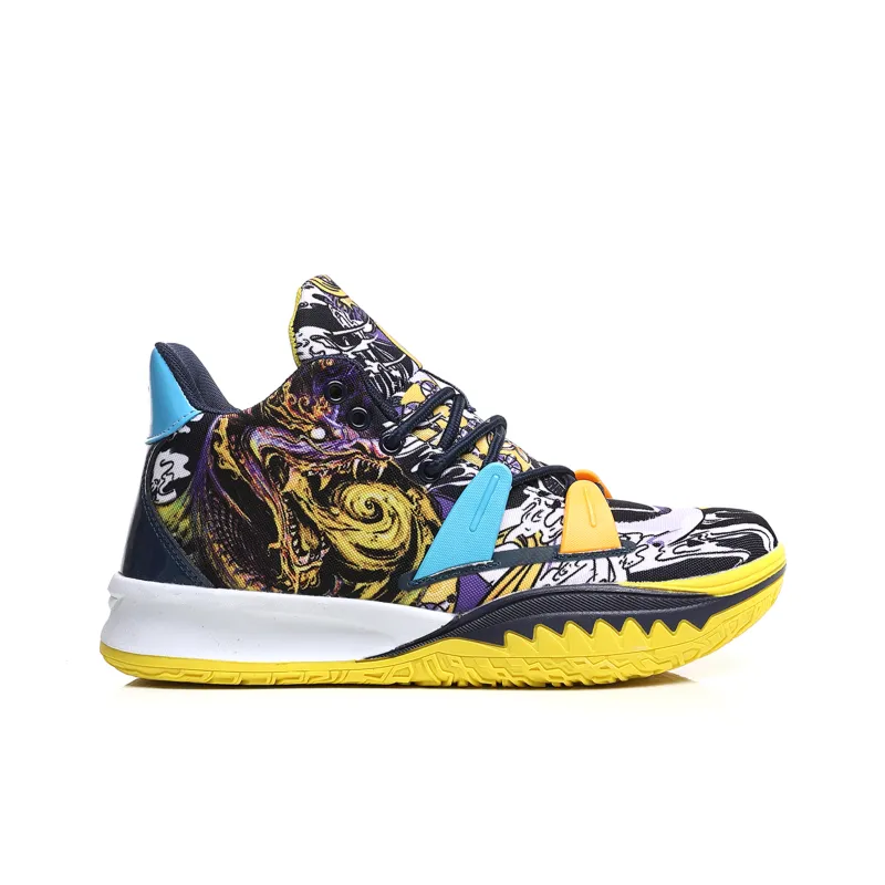 BURCOME Anti Slip Wear Resistant Breathable Moisture Wicking Mid Top Basketball Shoes Unisex-21