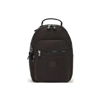 Kipling Recycled Polyamide Backpack Small Size Women's Brown