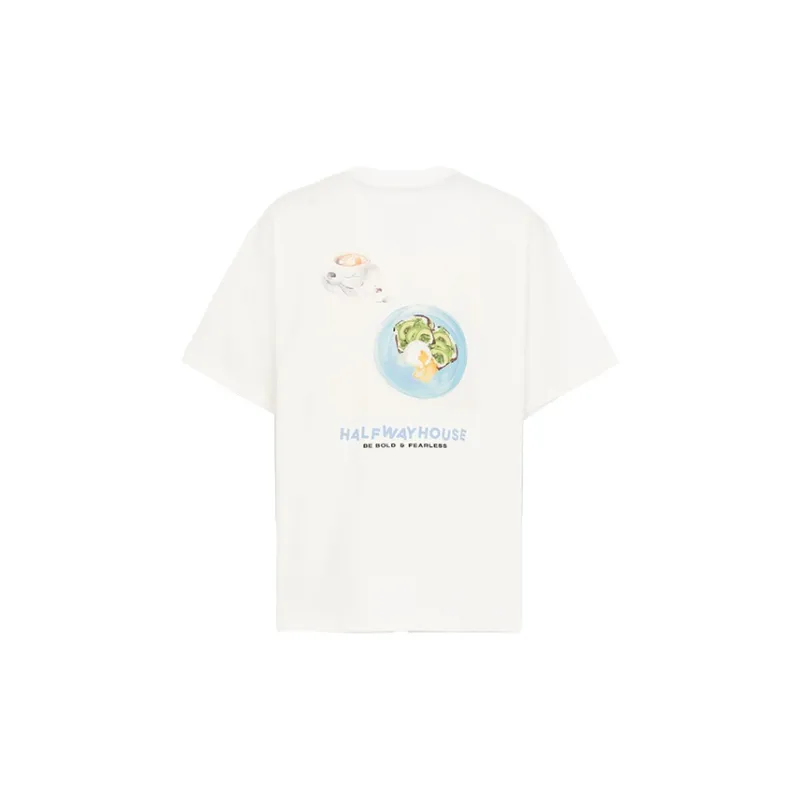 Halfwayhouse T Shirt Men's White-1
