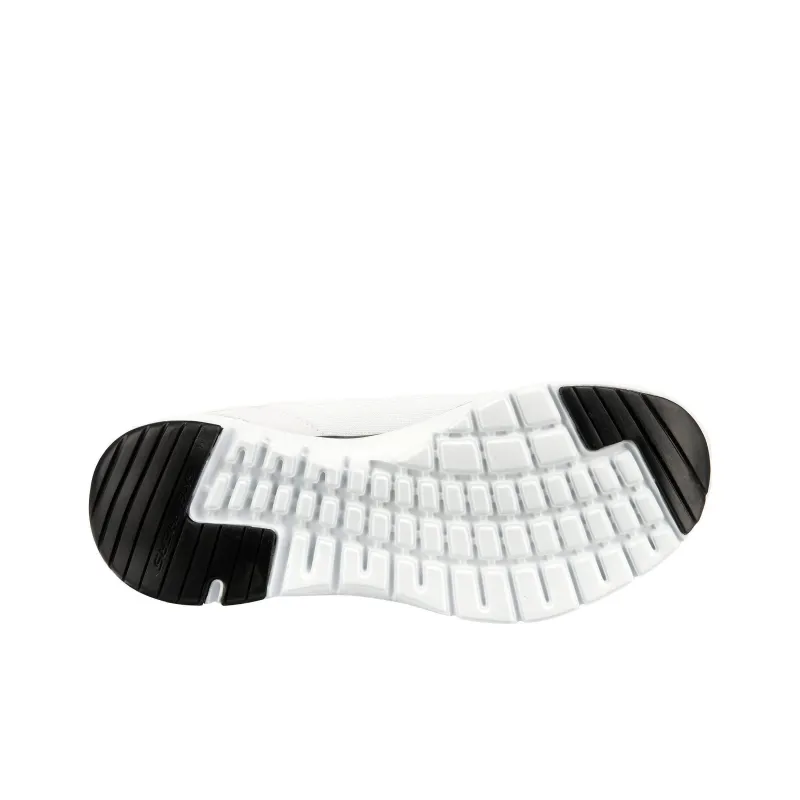 Skechers Flex Appeal 3.0 Low Top Running Shoes White/Black/Pink Women's-3