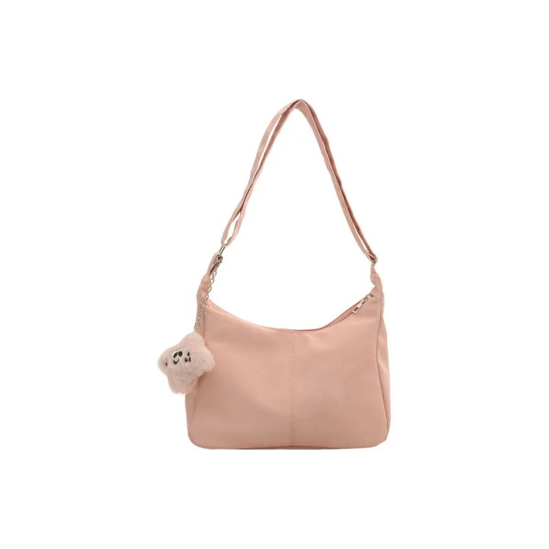 Barang Bear Suede Tote Bag Shoulder Bag Regular Women's Multicolor-0
