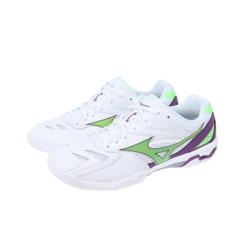 Mizuno Wave Fang Pro 'White Green Purple'-2