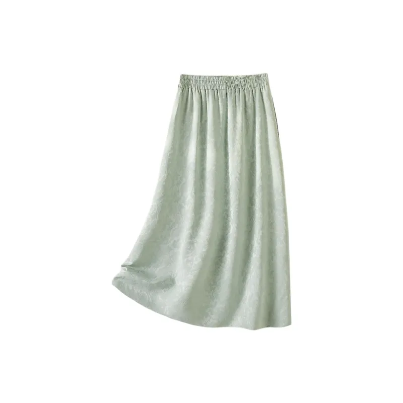IHIMI Casual Long Skirt Women's Light Lotus Color-1