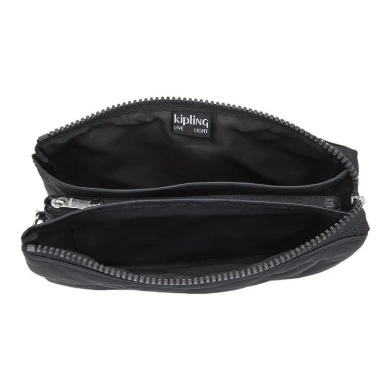 Kipling Recycled Polyamide Wallet Extra Large Women's Black-2