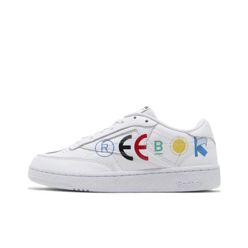 Reebok Club C 85 BlackEyePatch White-0