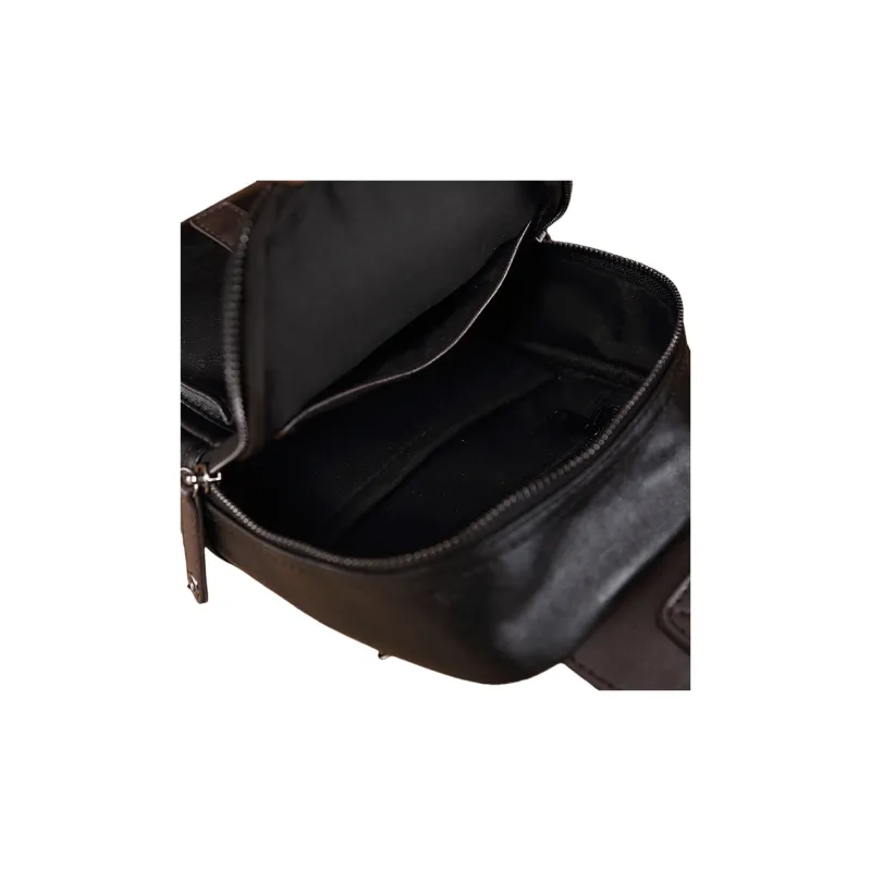 TTaG．baG PU Leather One Shoulder Handheld Crossbody Sling Bag Men's-4