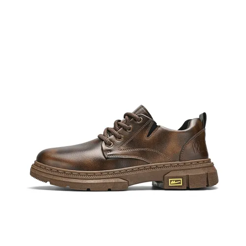 WARRIOR Dress Shoes Men Low-Top