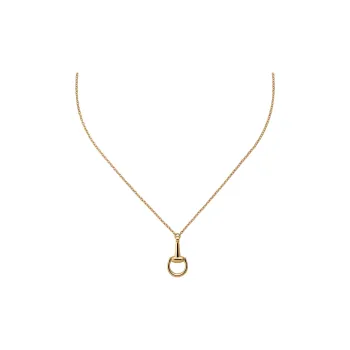 GUCCI 18K HORSEBIT CHAIN NECKLACE