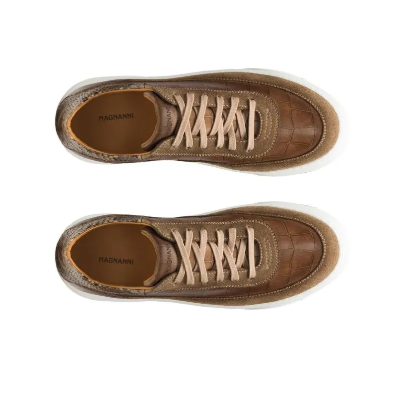 Magnanni Mia Low-Top Skateboard Shoes Women's Light Brown-3