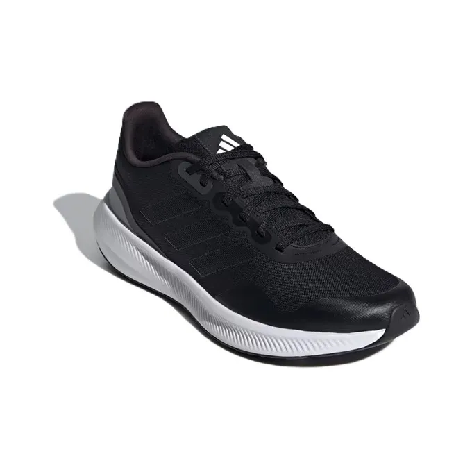 Adidas Runfalcon 3.0 Anti Slip Wear Resistant Low Top Running Shoes Unisex Black-1