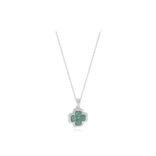 Muyan Glass Type Jade Necklaces Women's