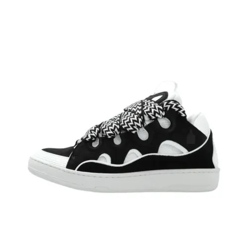 Lanvin Curb Low Top Skateboard Shoes Women
s Black