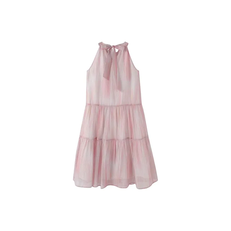 JOSR Sleeveless Dress Women's Pink-1
