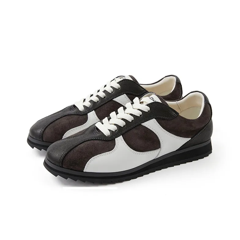 Marie Claire Women's Casual Shoes Women's Raw Chocolate Brown+White-3