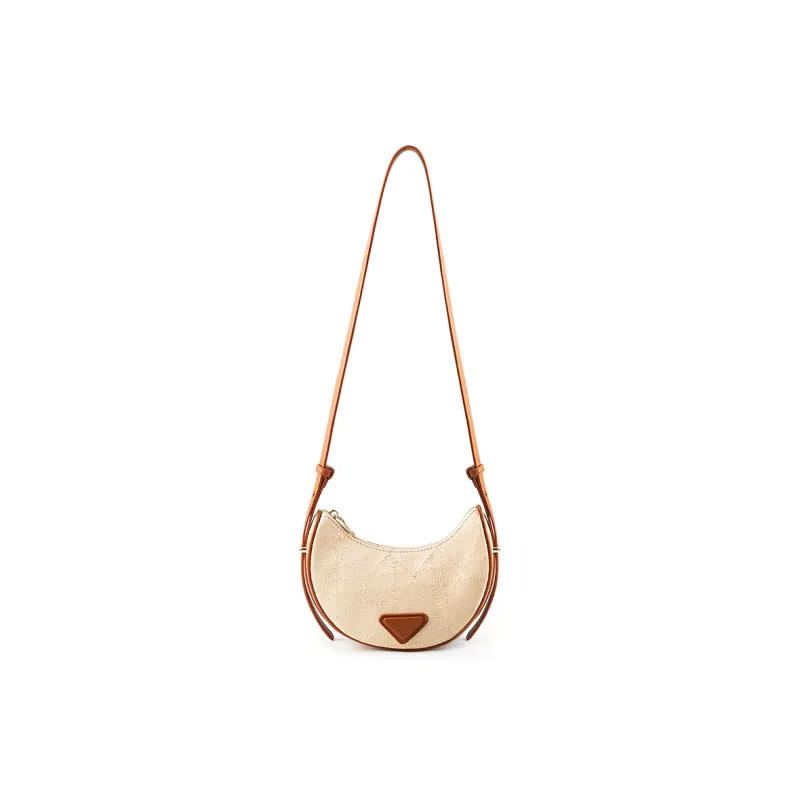 Vigno Synthetic Leather Handbag Crossbody Bag Shoulder Bag Regular Women's Brown/Black-5