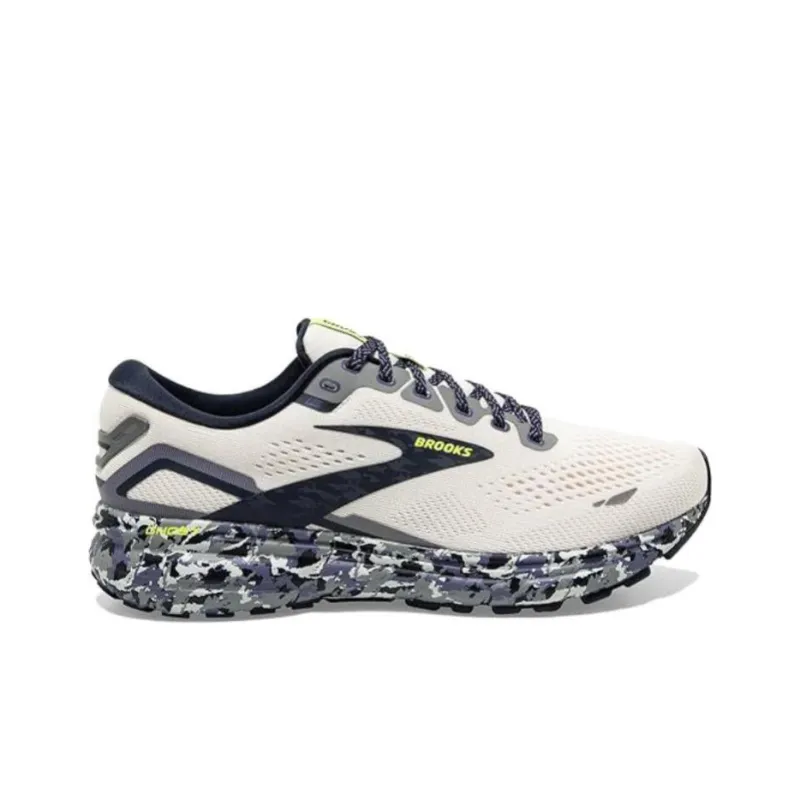 Brooks Ghost 15 Running Shoes Men Low Top White-1