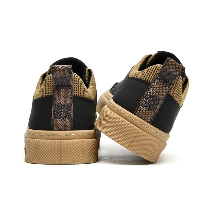 SEPTWOLVES Anti-Slip And Wear-Resistant Height Increasing Low-Top Skateboard Shoes Men's-3