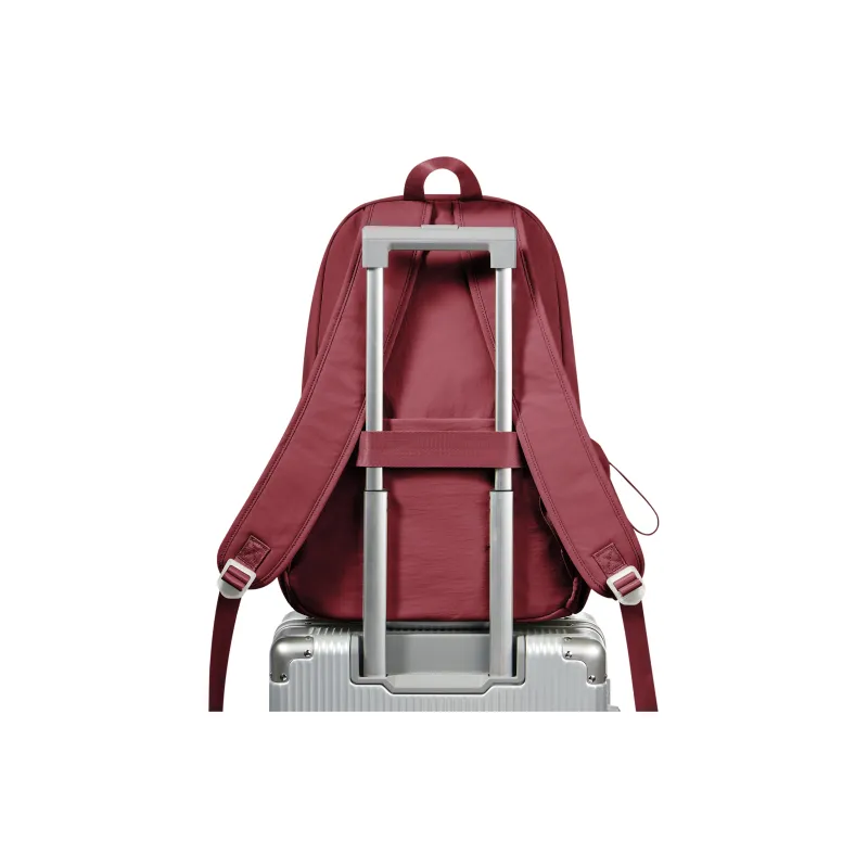 QING QI ZHE Washed Fabric Backpack Regular Unisex Multicolor-27