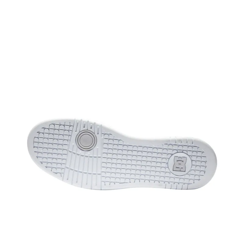 DC Shoes High Top Skateboard Shoes Men's White-4