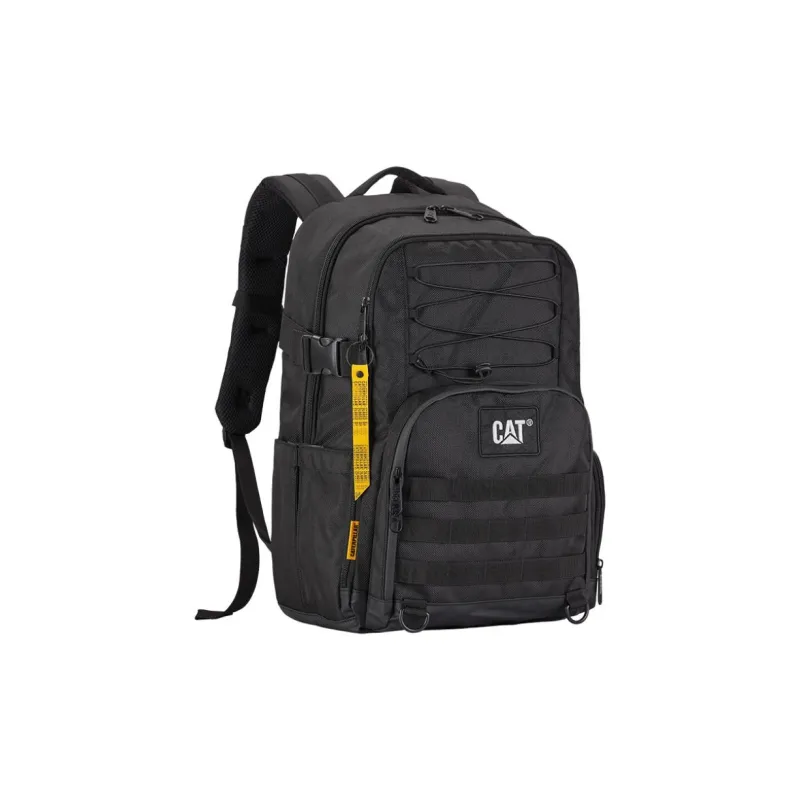 CAT Polyester Backpack Tubas Unisex Dark Gray/Black-6