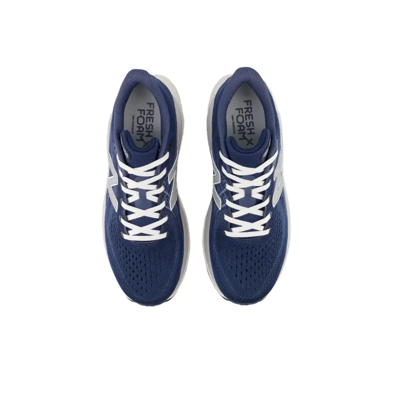 New Balance NB 860 Anti Slip Wear Resistant Low Top Running Shoes Men's Dark Blue White-3