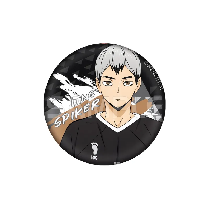 Xhdm Kotaro Bokuto Main Attacker Collection Zecai Earthy Niu Island Yu Li Badges-4