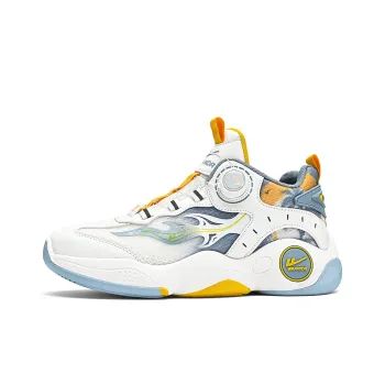 Warrior Premium Collection Cushioning Anti Slip Wear Resistant Breathability Mid Top Basketball Shoes Men's