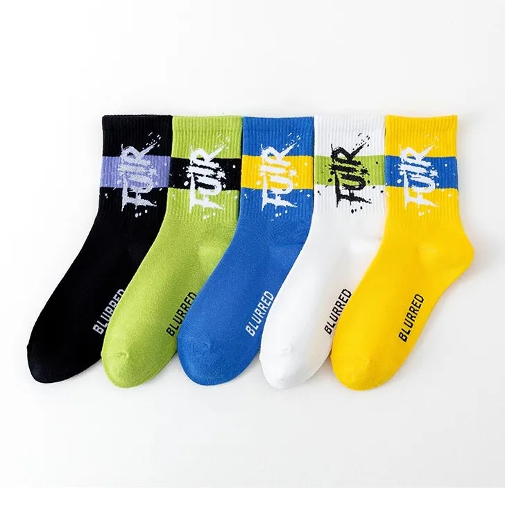 MIIOW Mid-Calf Socks Men's 5 Pack-1