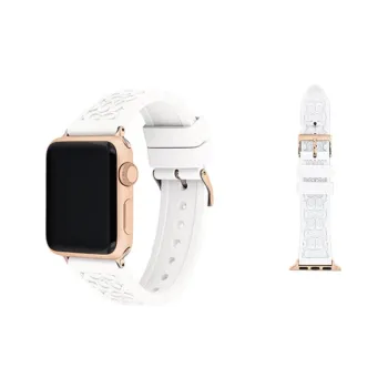 COACH Apple Compatibility Watch Band Silicone Material