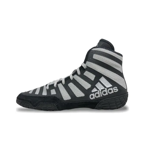 Adidas Adizero Varner 2 Anti-Slip Wear-Resistant High-Top Training Shoes Men's Black