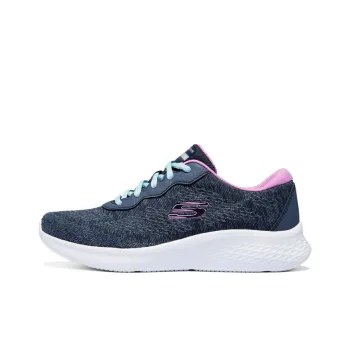 Skechers Skech Lite Pro Abrasion Resistant Breathable Low Top Casual Shoes Women's Blue Pink