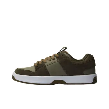 DC Shoes Lynx Zero Low Top Skateboard Shoes Men's Olive Green