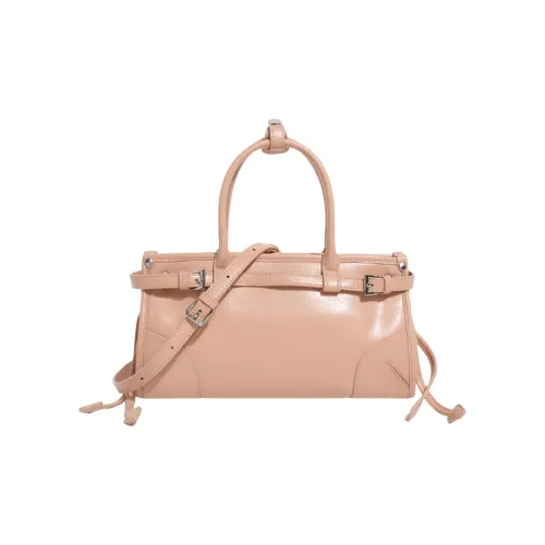TTaG．baG Microfiber Leather One Shoulder Handbag Women's Pink/Milk Tea/Silver/Black/Ecru