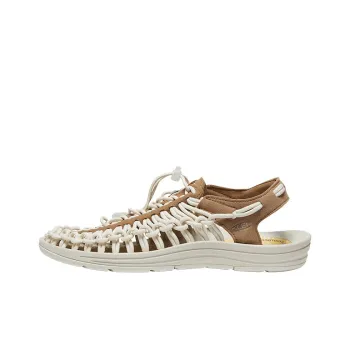 EMMI x KEEN Uneek Breathable River Trekking Shoes Women's Baked Coconut Color/Birch Wood