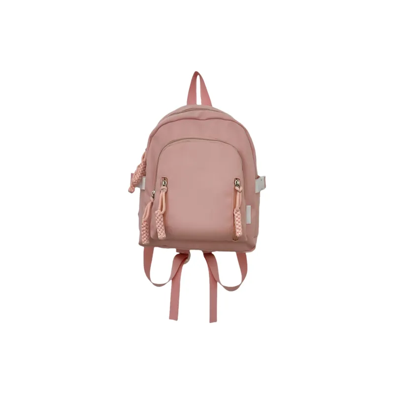 MOK Nylon Backpack Women's White/Black/Pink/Yellow/Blue-4