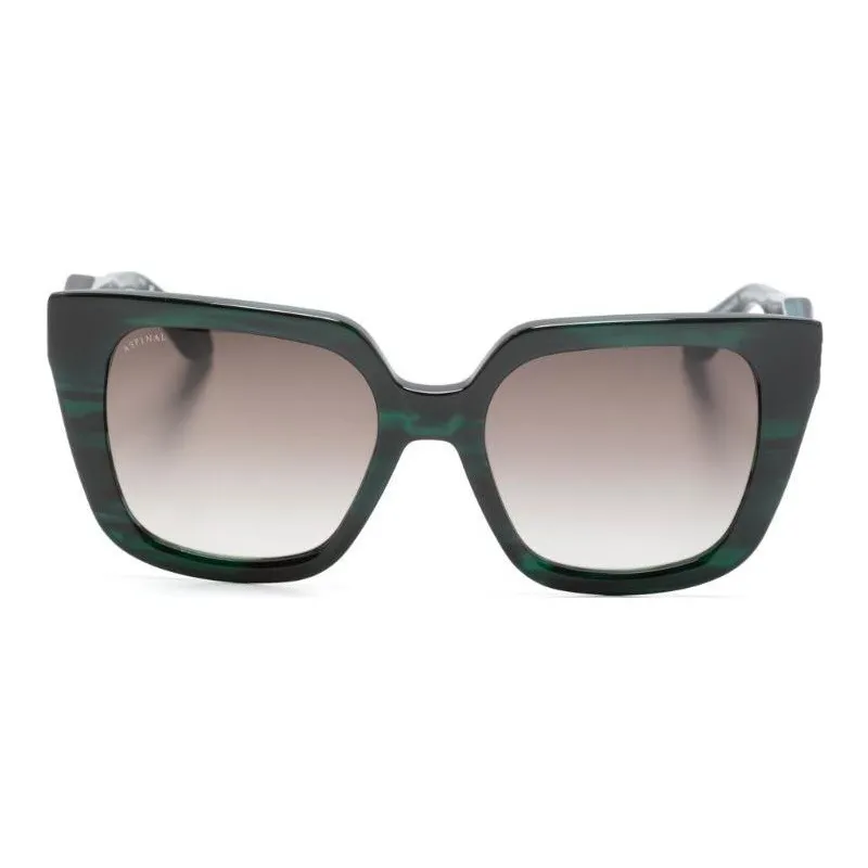 Aspinal Of London Liane Square frame Sunglasses-1