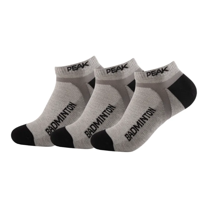 PEAK No Show Socks Unisex 3 Pack-0