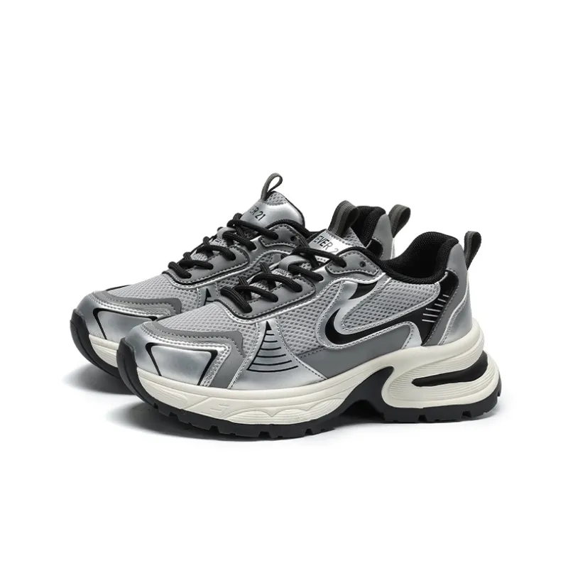 FOREVER 21 Height Increasing Low Top Chunky Sneakers Women's-2
