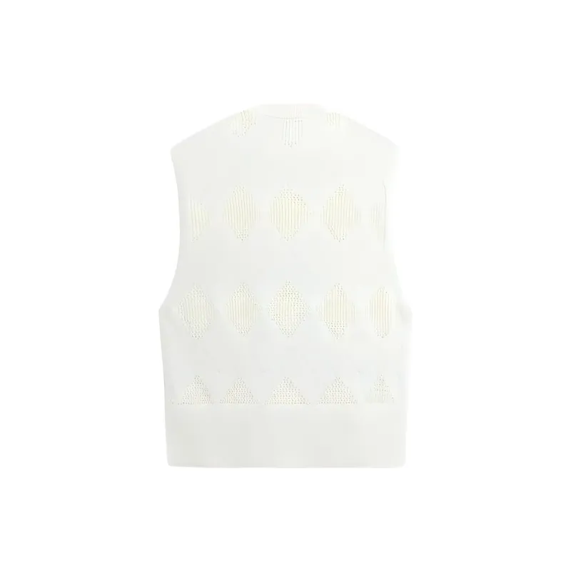 ZARA Tank Tops Men White-1